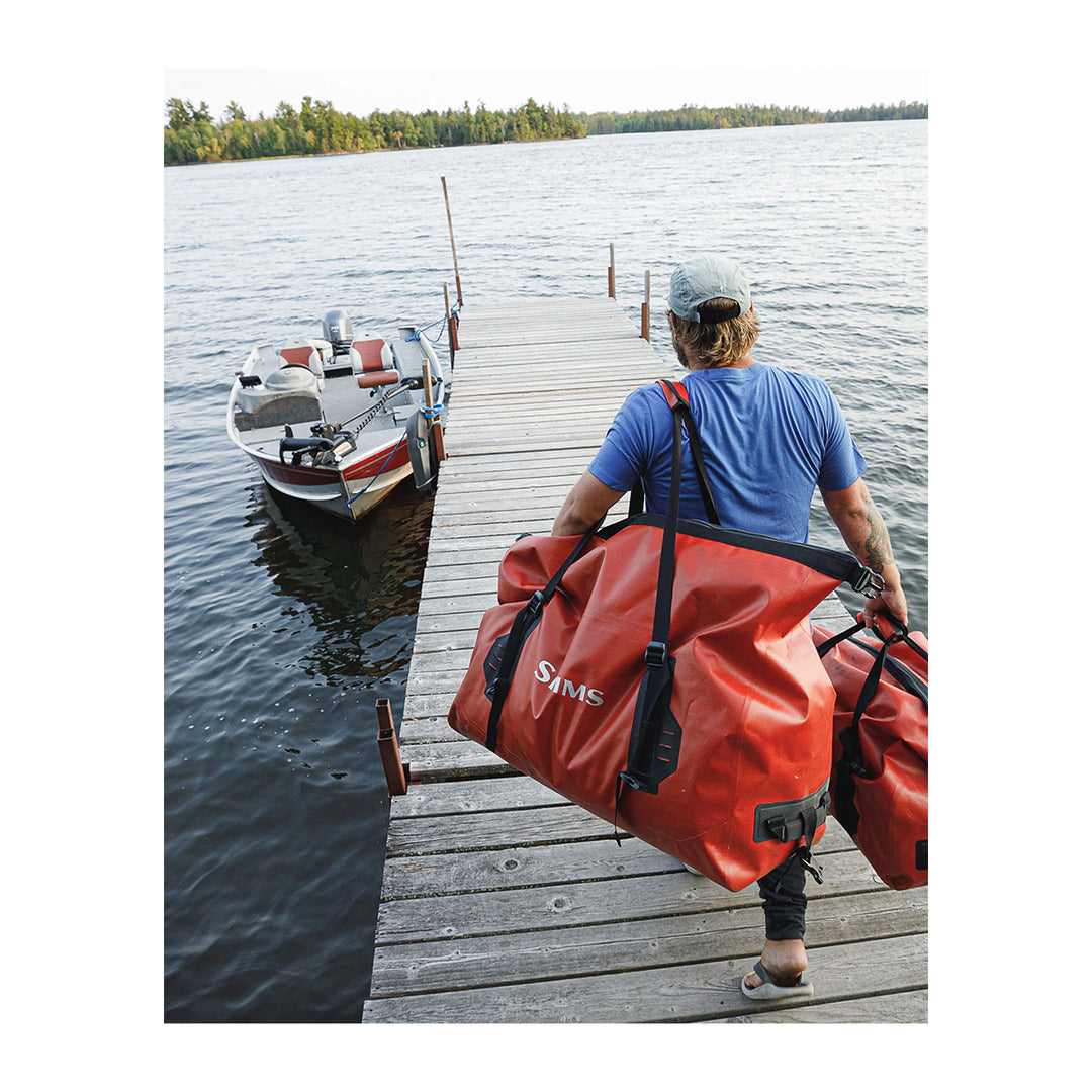 Simms Dry Creek Duffel L - 200L Simms Orange - Madison River Fishing Company