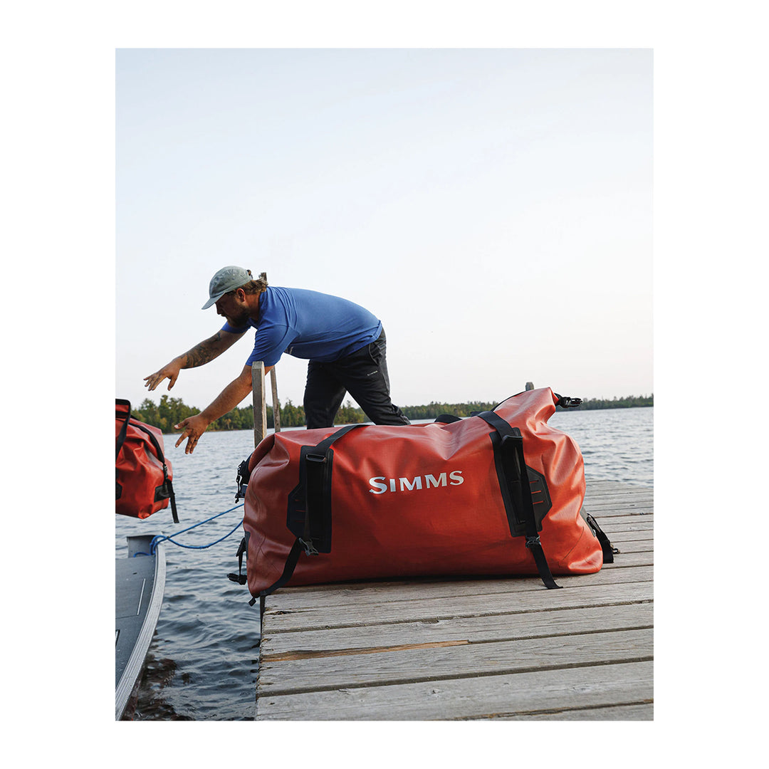 Simms Dry Creek Duffel L - 200L Simms Orange - Madison River Fishing Company