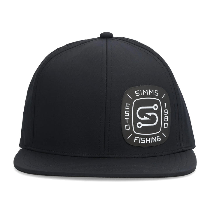 Simms Flatbill Cap Black - Madison River Fishing Company