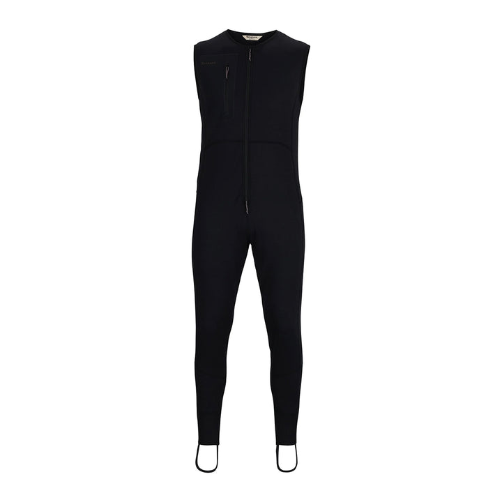 Simms Fleece Midlayer Bib Black - Madison River Fishing Company