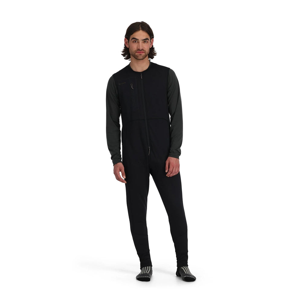 Simms Fleece Midlayer Bib Black