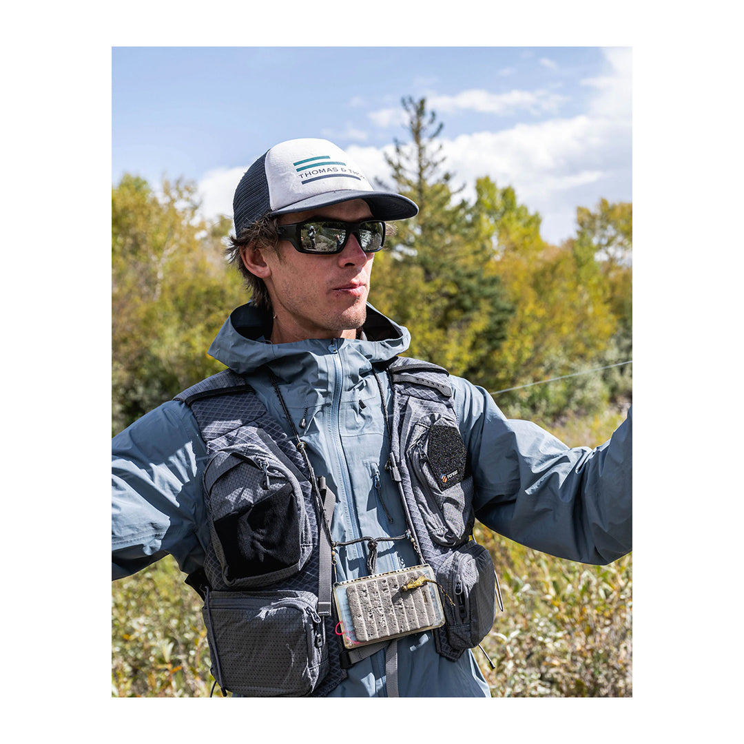 Simms Flyweight Vest Smoke - Madison River Fishing Company