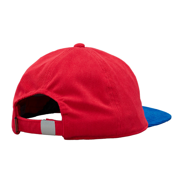 Simms Grateful Dead Double Haul Corduroy Cap Lightning Script Red - Madison River Fishing Company