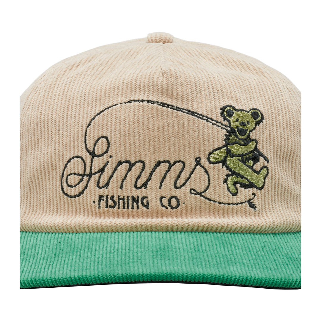 2025 Simms Grateful Dead Double Haul Corduroy Cap Wonders Tan - Madison River Fishing Company