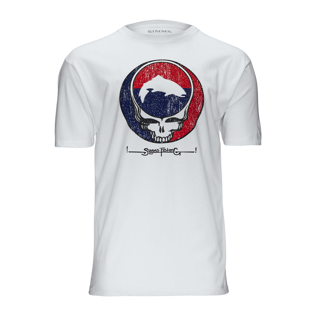 Simms Grateful Dead SS T-Shirt Steal Your Face Classic - Madison River Fishing Company
