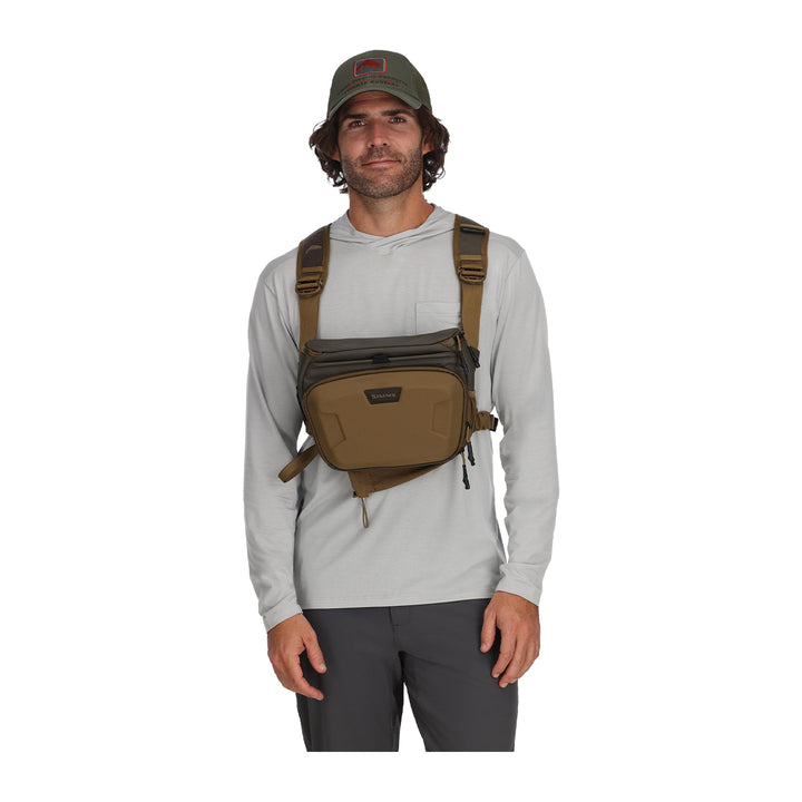 Simms Headwaters Chest Pack Hickory - Madison River Fishing Company
