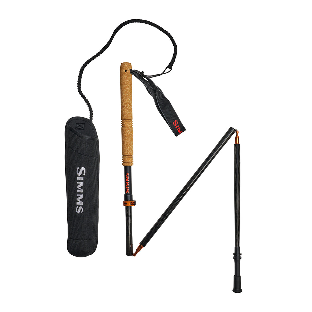 Simms Pro Wading Staff Black - Madison River Fishing Company