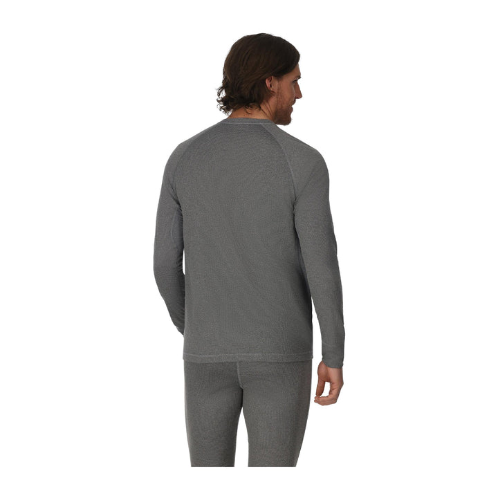Simms Strata 160 LS Crew Dark Grey Heather