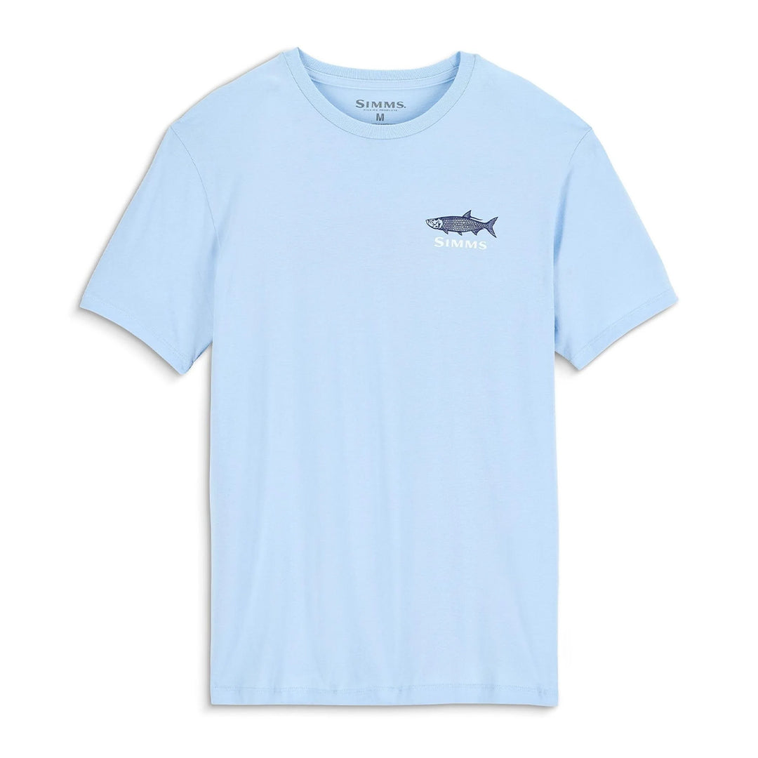 Simms Tarponwear T-Shirt Sky Blue