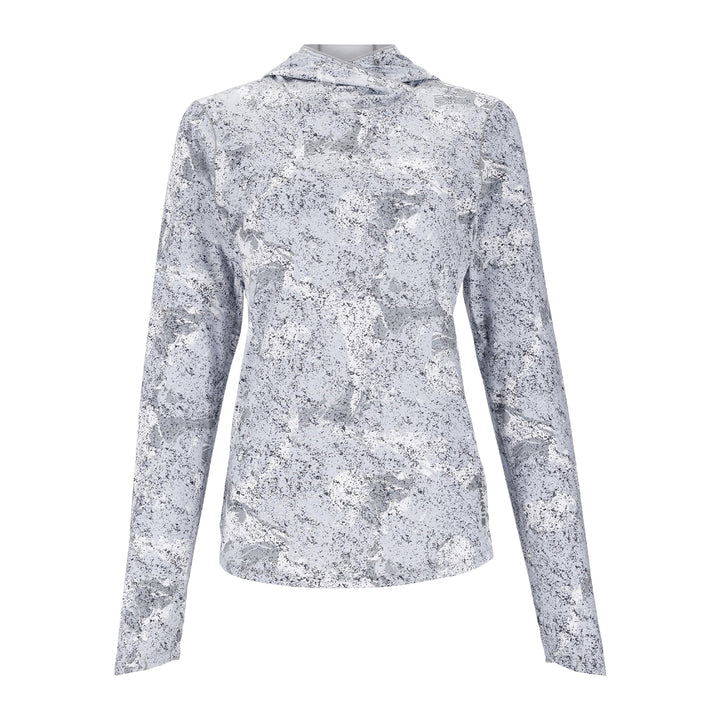 Simms Women's SolarFlex Hoody Back Eddy White - Madison River Fishing Company