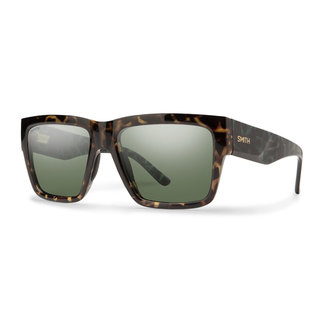 Smith Lineup Sunglasses Alpine Tortoise ChromoPop Polarized Gray Green