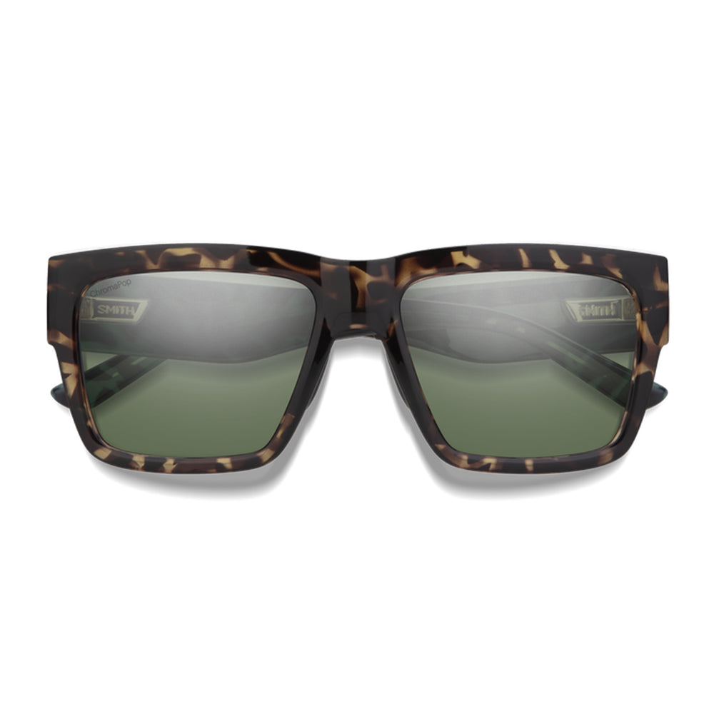 Smith Lineup Sunglasses Alpine Tortoise ChromoPop Polarized Gray Green