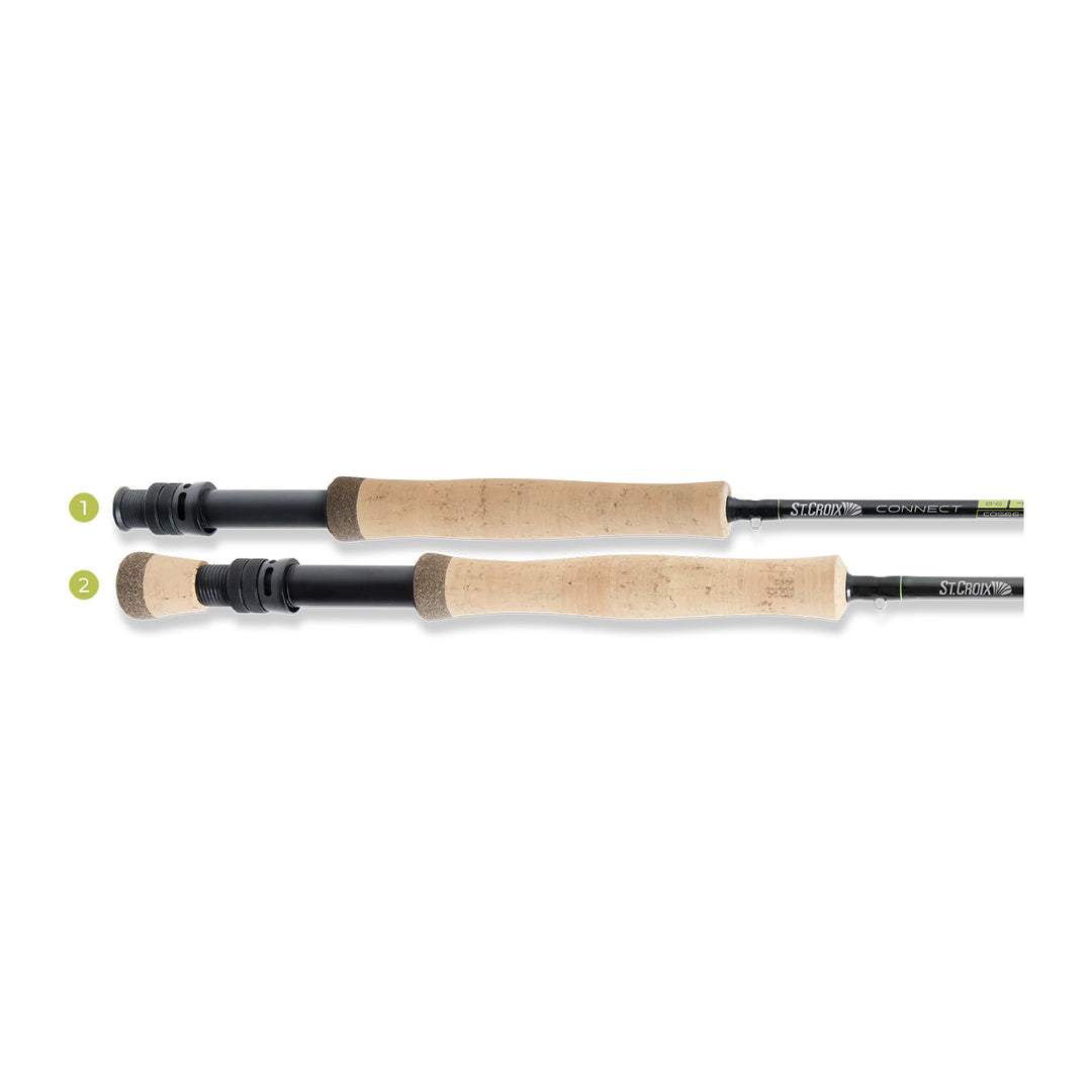 st croix fly rod replacement parts St. Evos Salt EVS990-4 Tannic Musky/Pike doubles down on meaningful musky St. Croix Imperial Fly Rod
