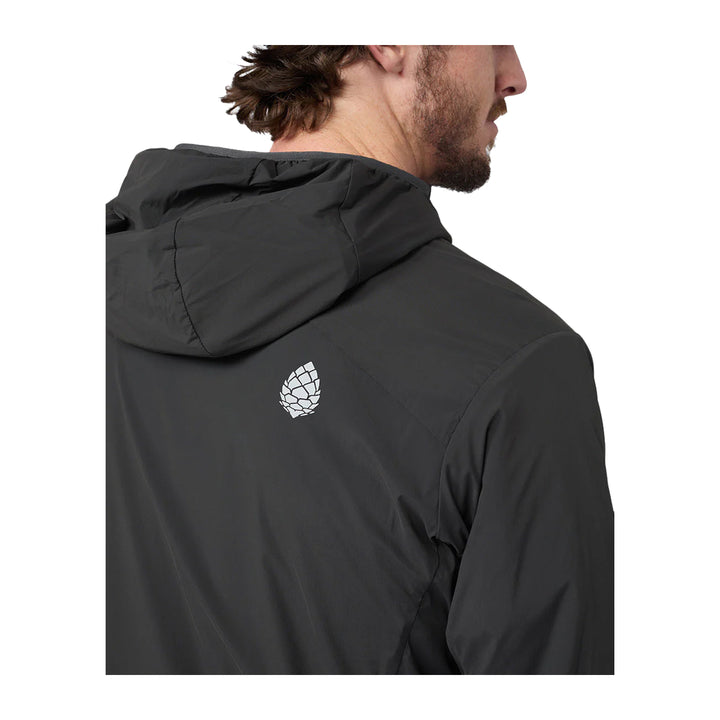 Stio MTS Logo  Dawner Hooded Jacket Boundary Black