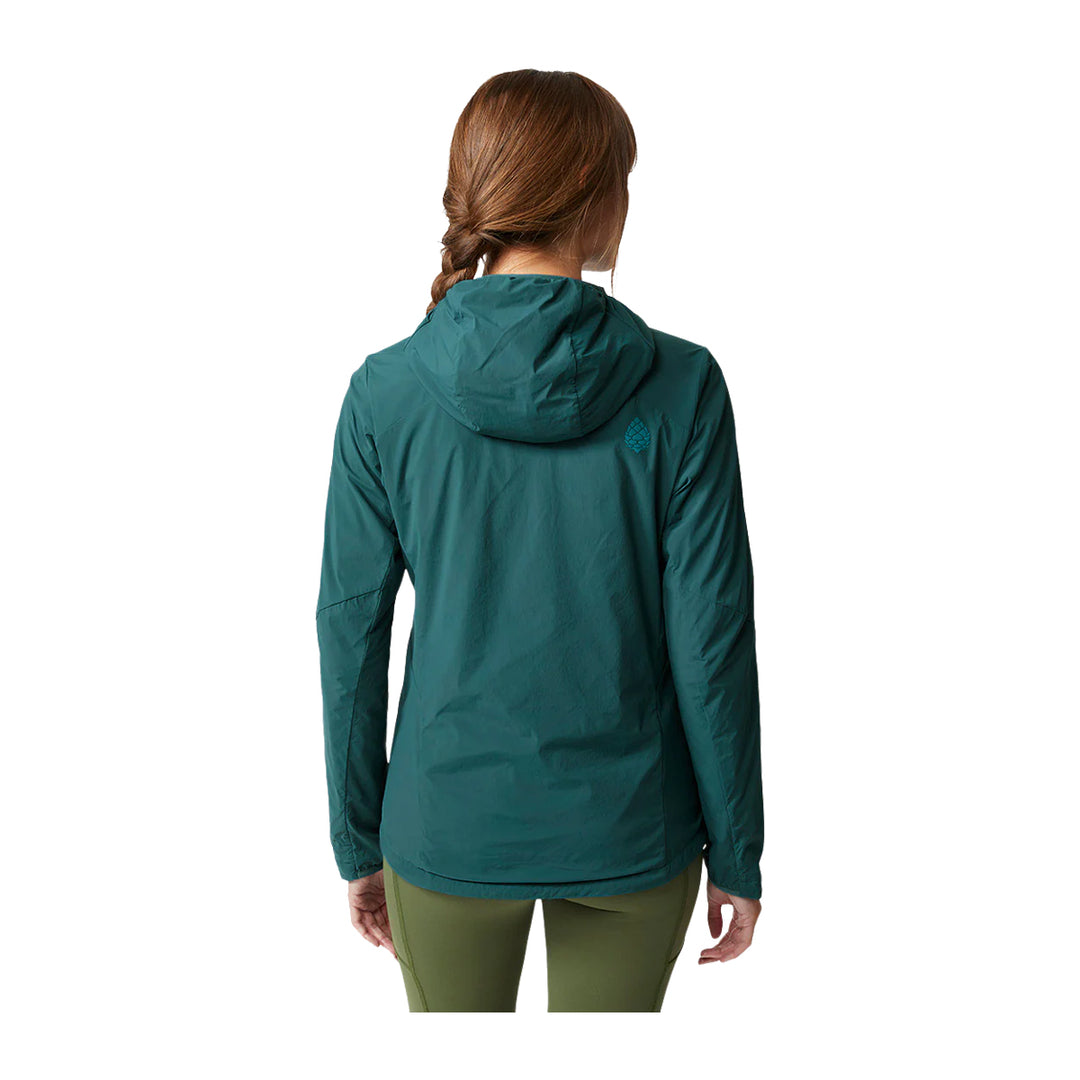 Stio MTS Logo Womens Dawner Hooded Jacket Boundless