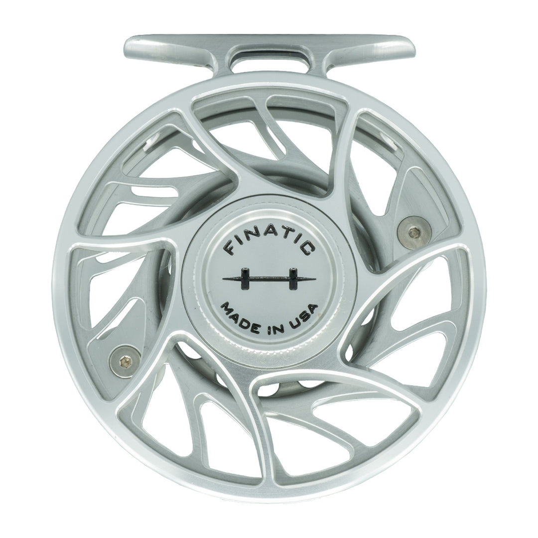 USED Hatch Finatic 4 Plus Clear/Black Fly Reel