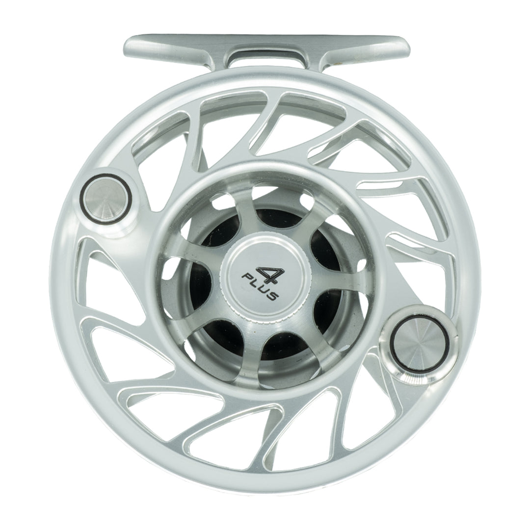 USED Hatch Finatic 4 Plus Clear/Black Fly Reel