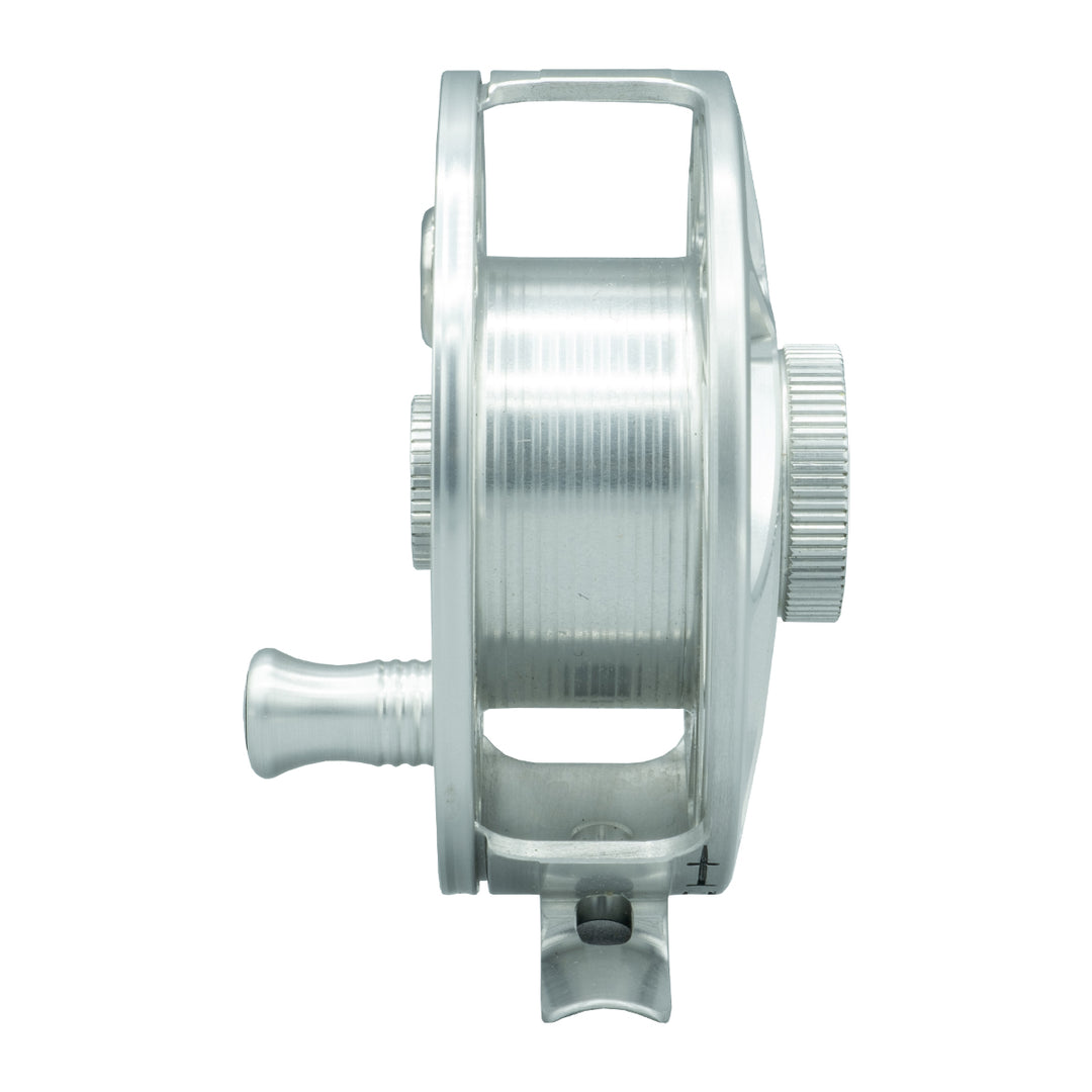 USED Hatch Finatic 4 Plus Clear/Black Fly Reel