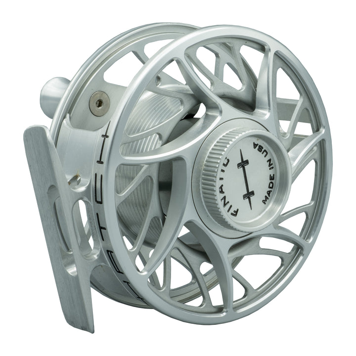 USED Hatch Finatic 4 Plus Clear/Black Fly Reel