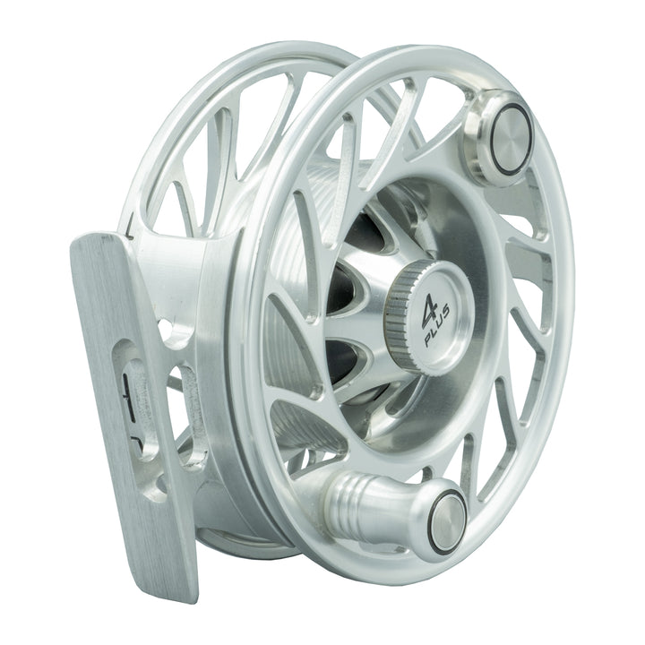 USED Hatch Finatic 4 Plus Clear/Black Fly Reel