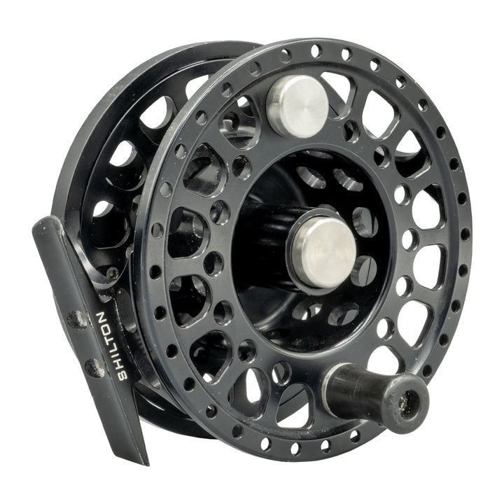 USED Shilton SL6 (9-10WT) Black Fly Reel