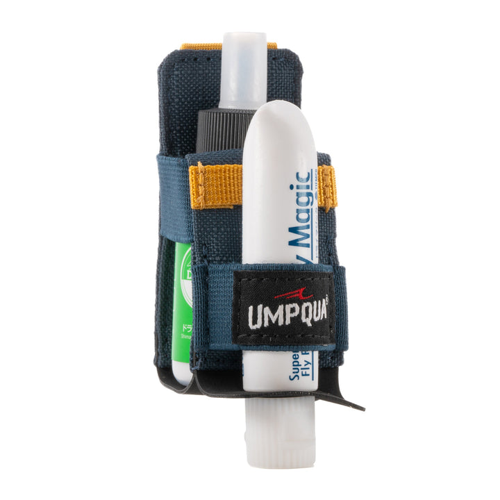 Umpqua NorthFork Gel Floatant Holder w/ Shimi Shake Floatant Combo Cobalt - Madison River Fishing Company