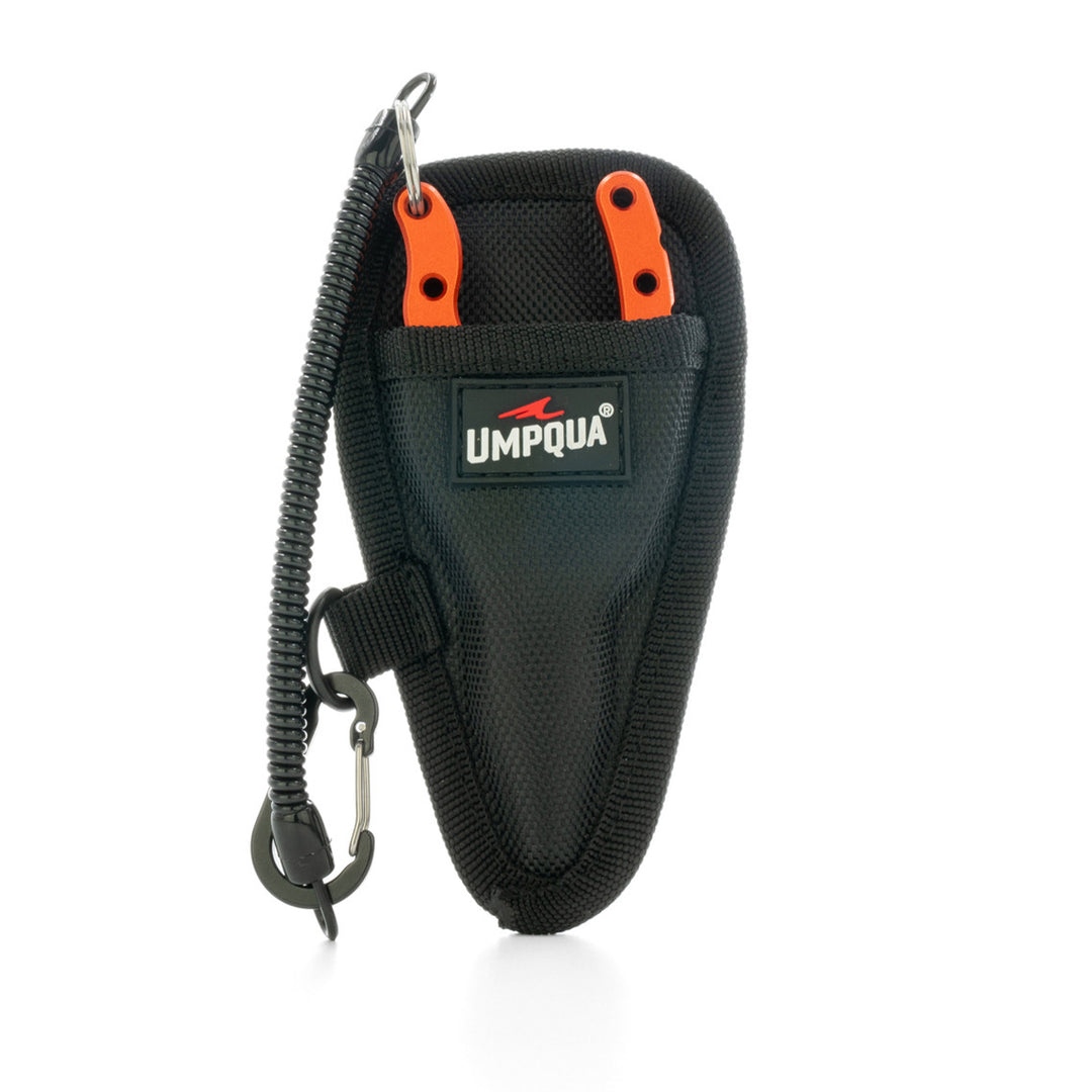 Umpqua RiverRun Trout Pliers Orange w/Sheath - Madison River Fishing Company