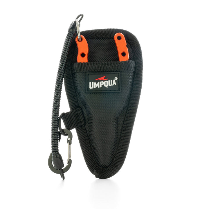 Umpqua RiverRun Trout Pliers Orange w/Sheath - Madison River Fishing Company