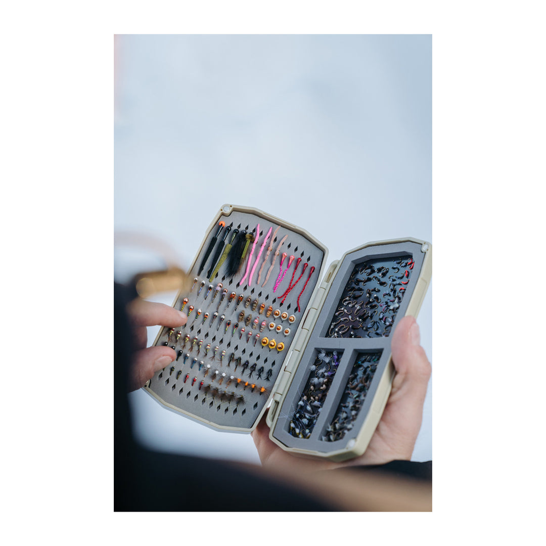 Umpqua UPG Foam Tailwater Fly Box Tan Mini - Madison River Fishing Company