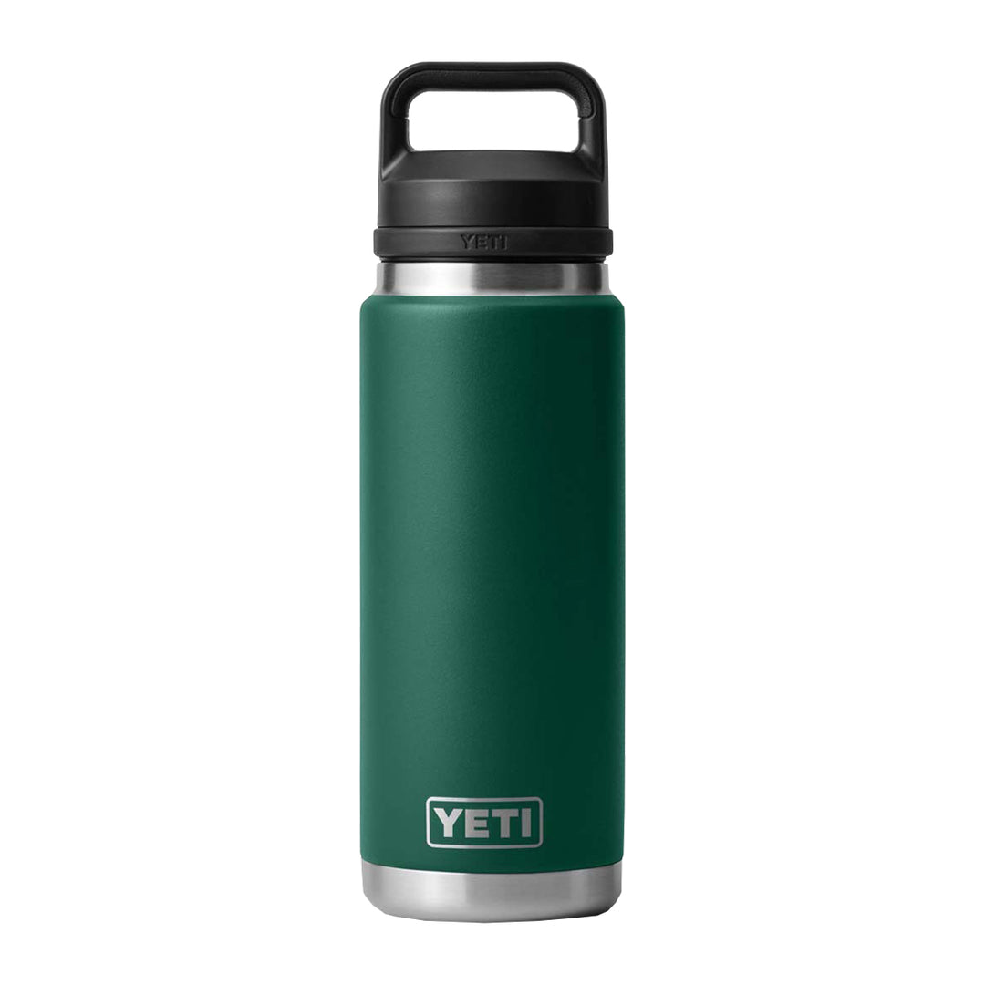 YETI MRFC Logo Rambler 26 oz Bottle Chug Forest Green - Madison River Fishing Company