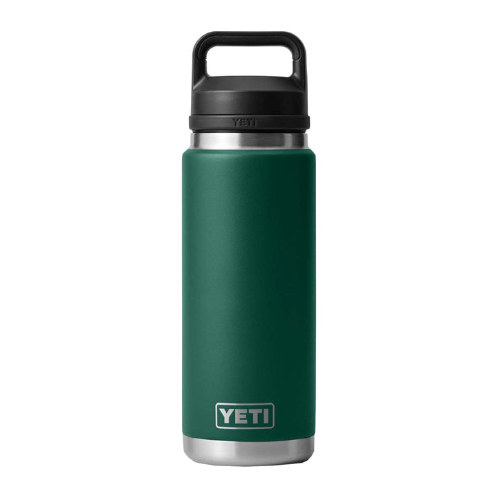 YETI MRFC Logo Rambler 26 oz Bottle Chug Forest Green - Madison River Fishing Company