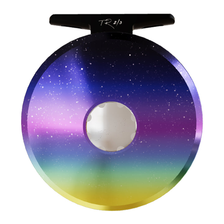 Abel TR Reel 2/3 Northern Lights Fade with Black Handle