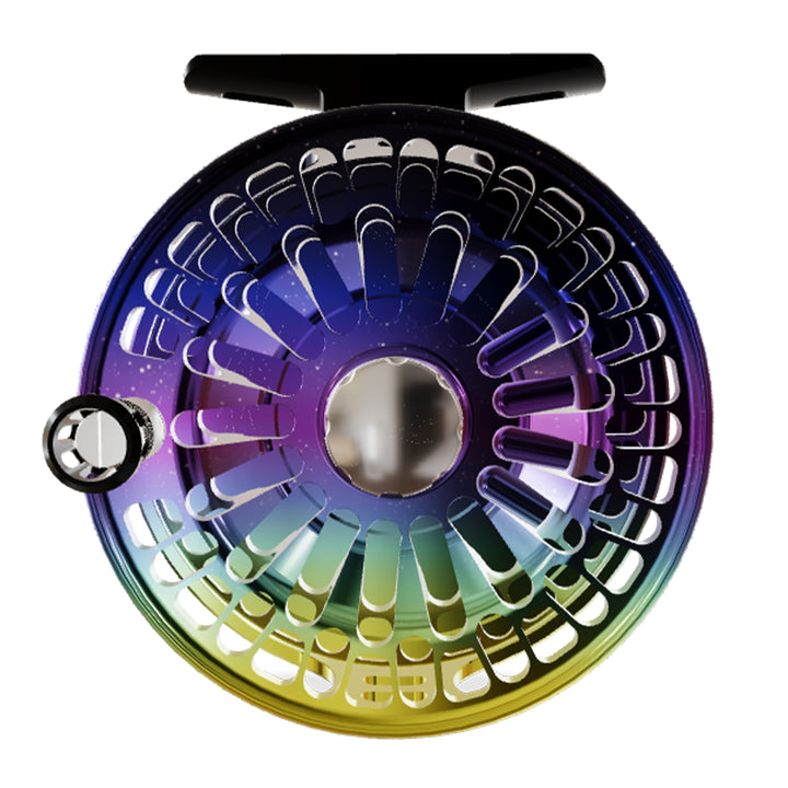 Abel TR Reel 2/3 Northern Lights Fade with Black Handle