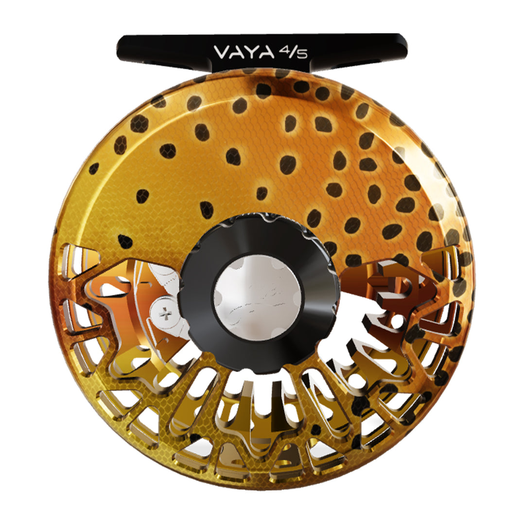 Abel Vaya Reel 4/5 Native Cutthroat with Black Handle