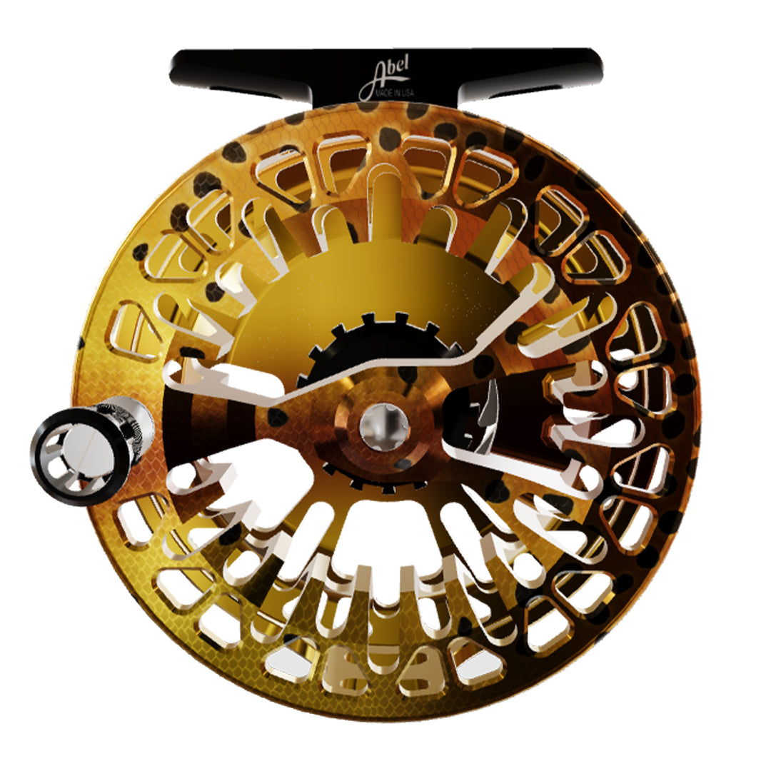 Abel Vaya Reel 4/5 Native Cutthroat with Black Handle