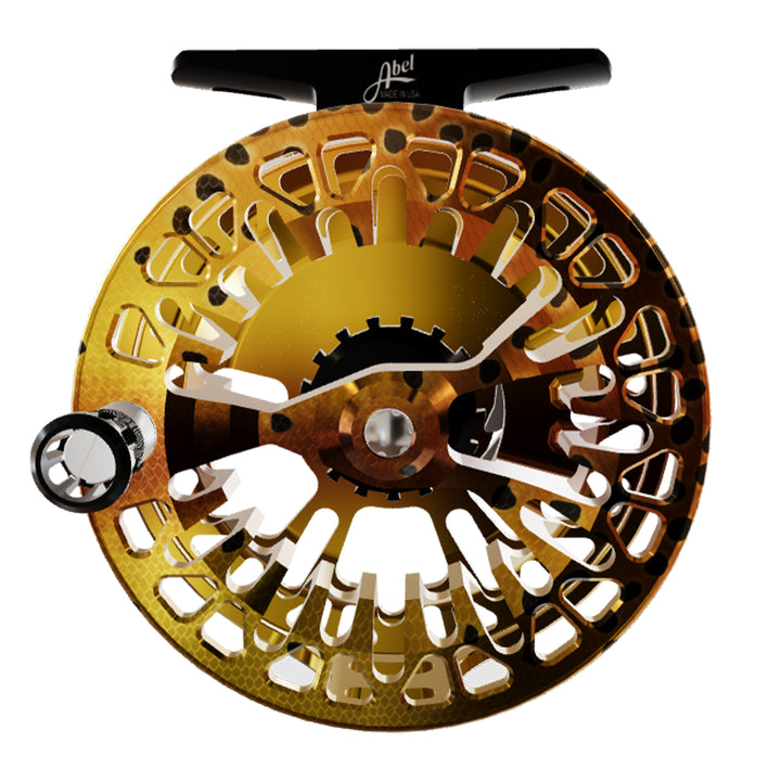 Abel Vaya Reel 4/5 Native Cutthroat with Black Handle