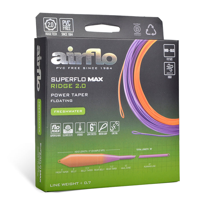 AirFlo Superflo Max Smooth Power Taper Sunburst/Purple