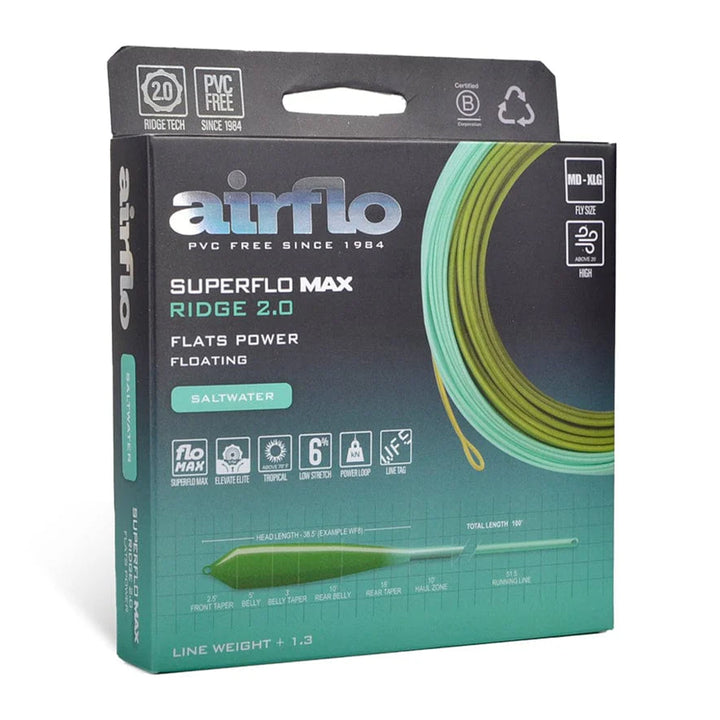 Airflo Superflo Max Ridge 2.0 Flats Power Taper