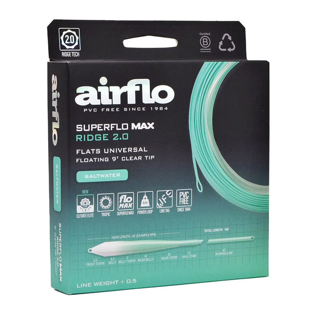 AirFlo Superflo Max Ridge 2.0 Flats Universal Taper