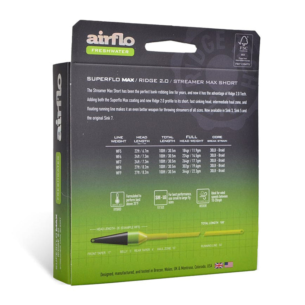 AirFlo Superflo Max Ridge 2.0 Streamer Max Short