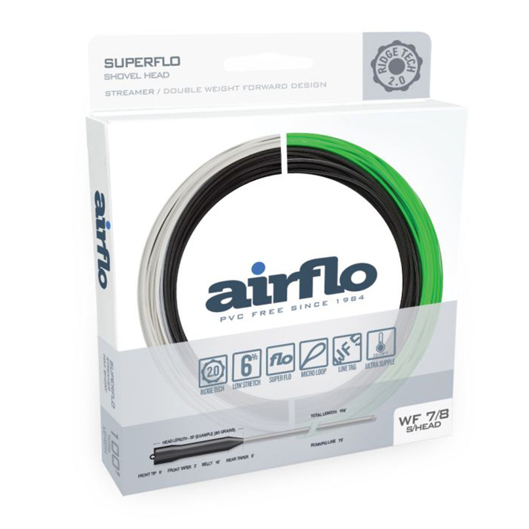 AirFlo Superflo Max Ridge 2.0 Streamer Shovel Head