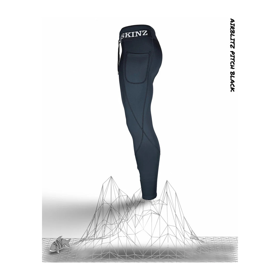 Backcountry Skinz AIRBLITZ Black Perforated Neoprene Leggings Unisex
