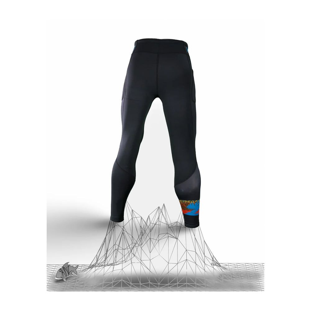 Backcountry Skinz Z Series Neoprene Black Char Leggings Unisex