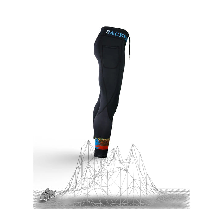 Backcountry Skinz Z Series Neoprene Black Char Leggings Unisex
