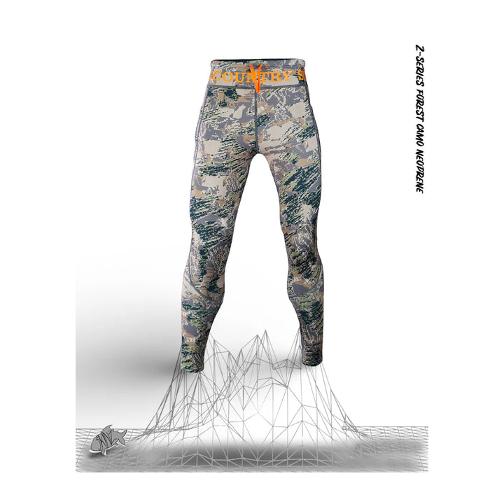 Backcountry Skinz Z Series Neoprene Forest Camo Leggings Unisex