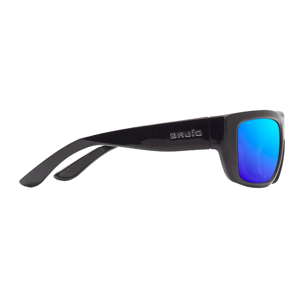 Bajio Annette Black Gloss Blue Mirror Poly +1.50