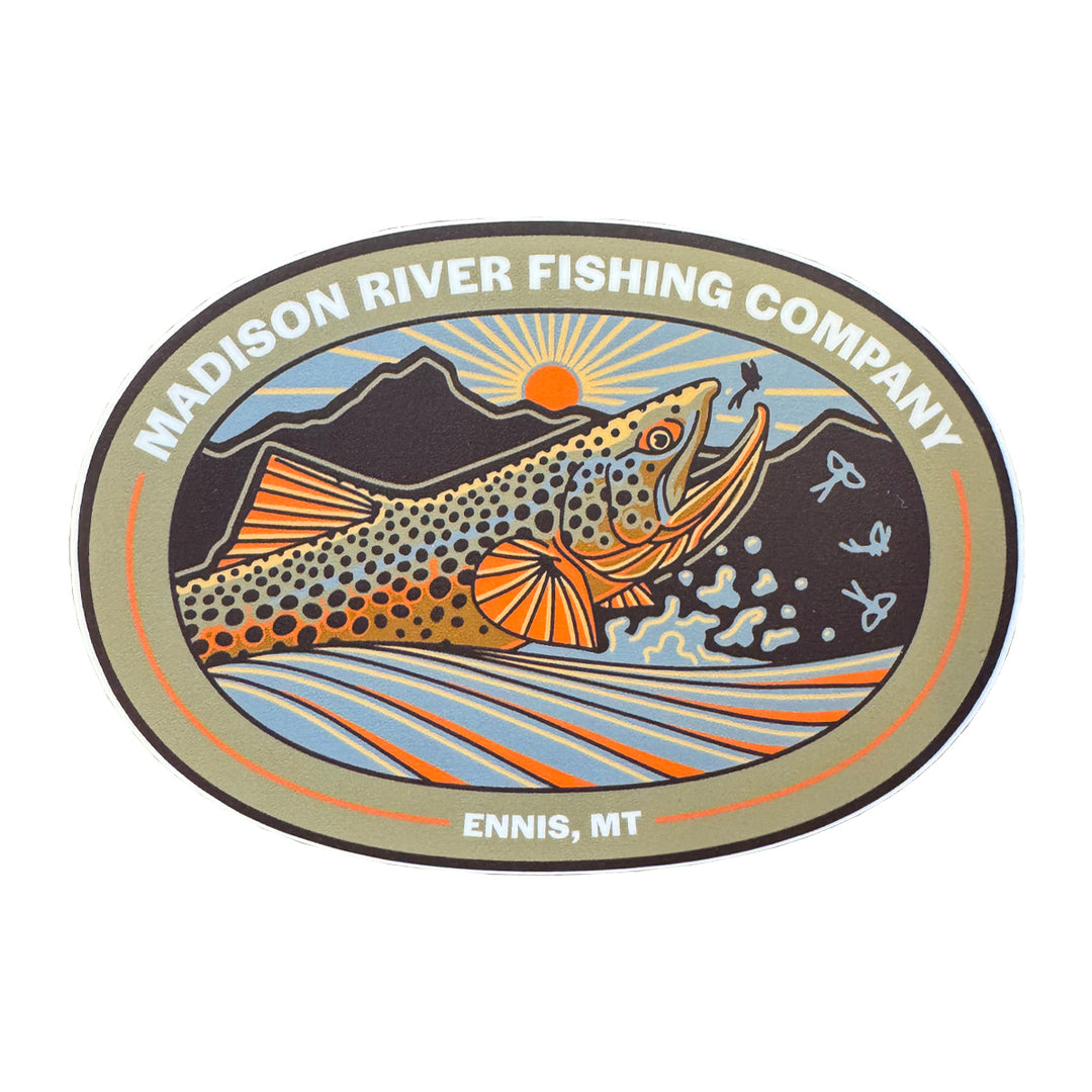 Casey Underwood MRFC Logo Ridge Hatch Sticker