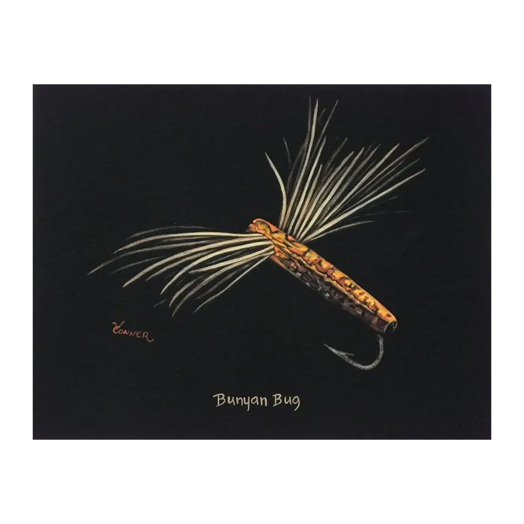 Conner Art Studio Bunyan Bug Fly Card