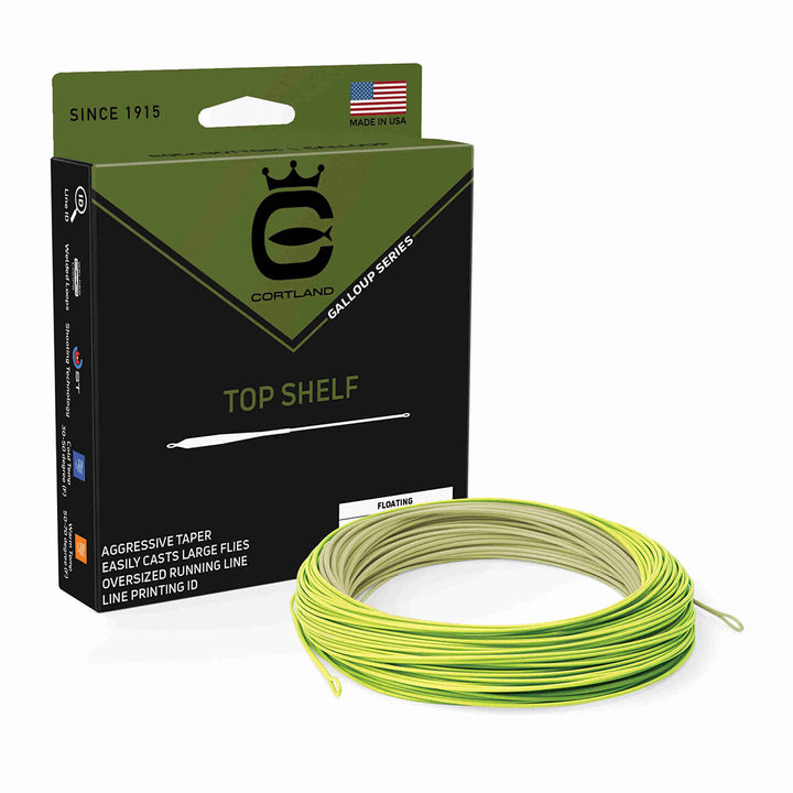 Cortland Galloup Series Top Shelf Fly Line Sage Green/Lime Green