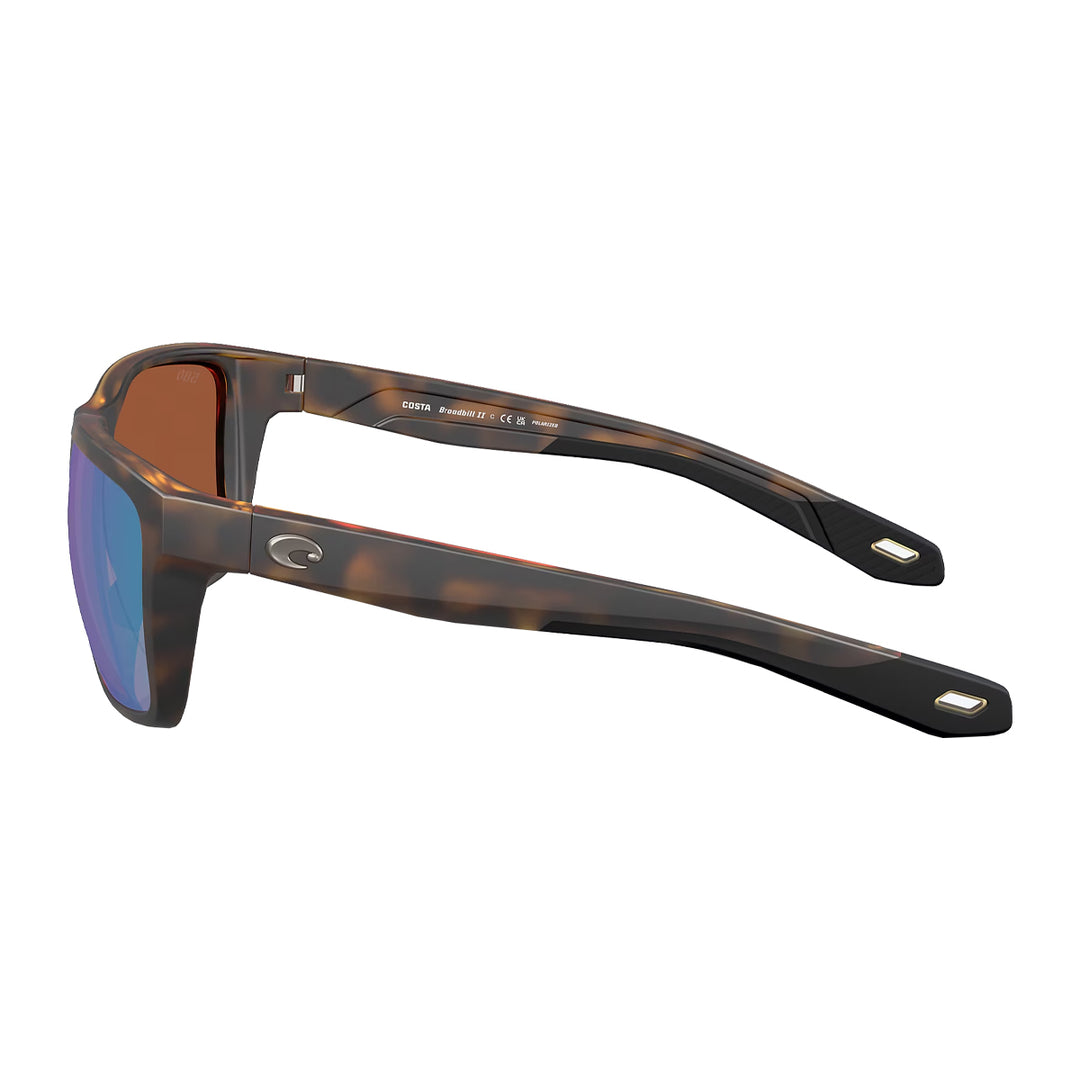 Costa Broadbill II Matte Tortoise Green Mirror 580G